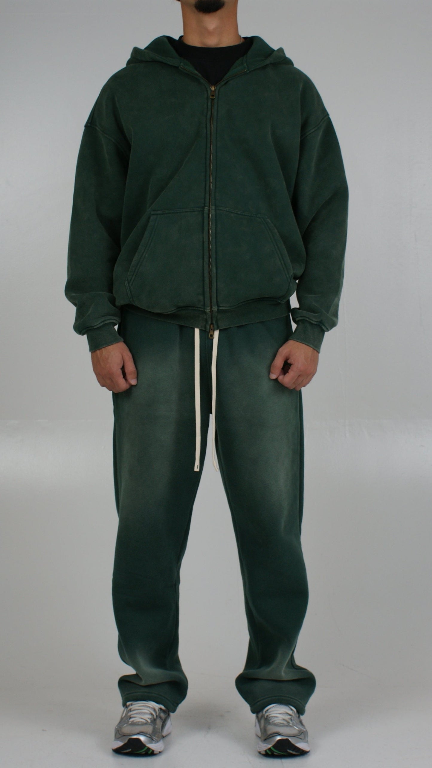 Washed Sweatpants Green