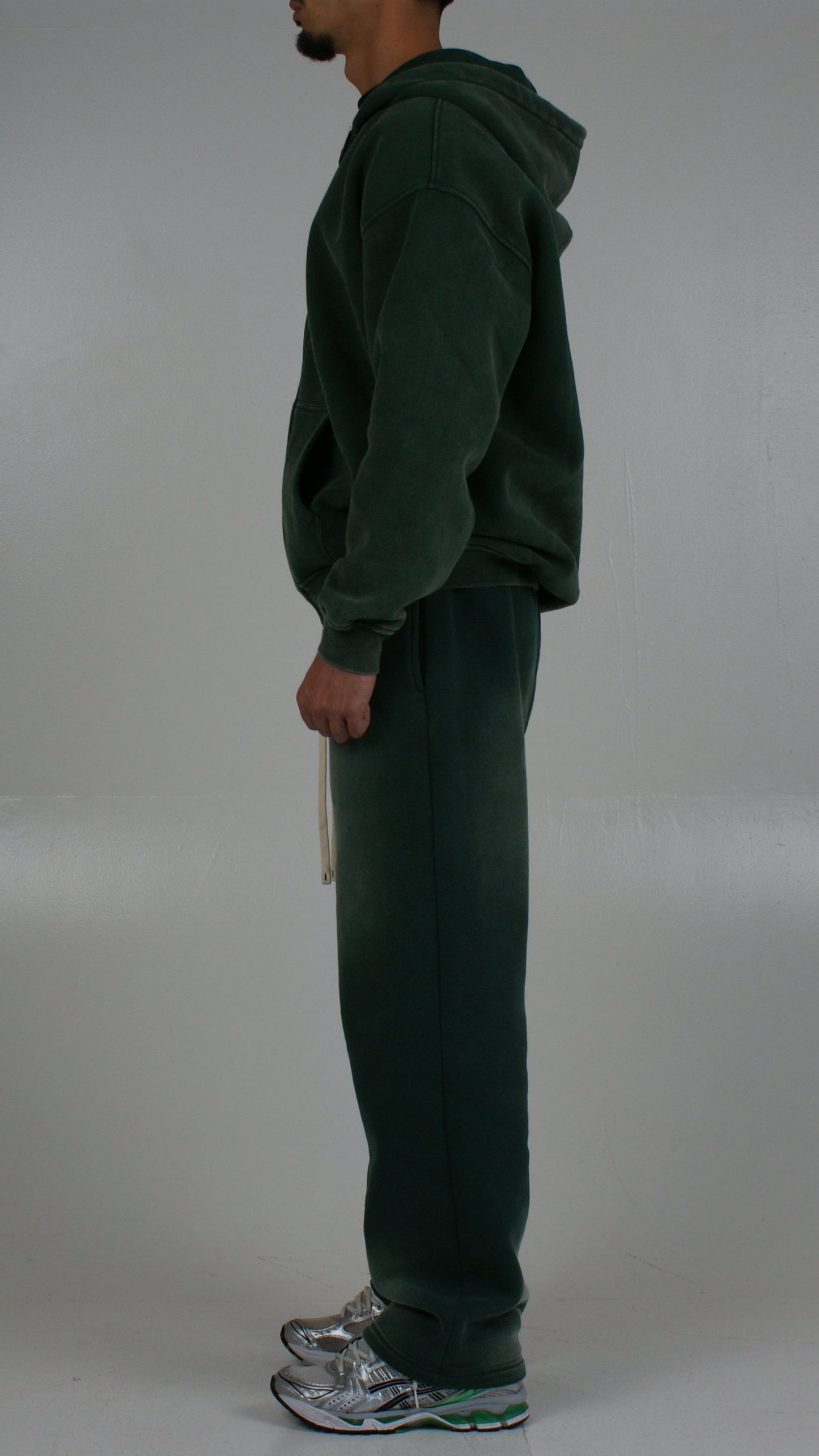 Washed Sweatpants Green