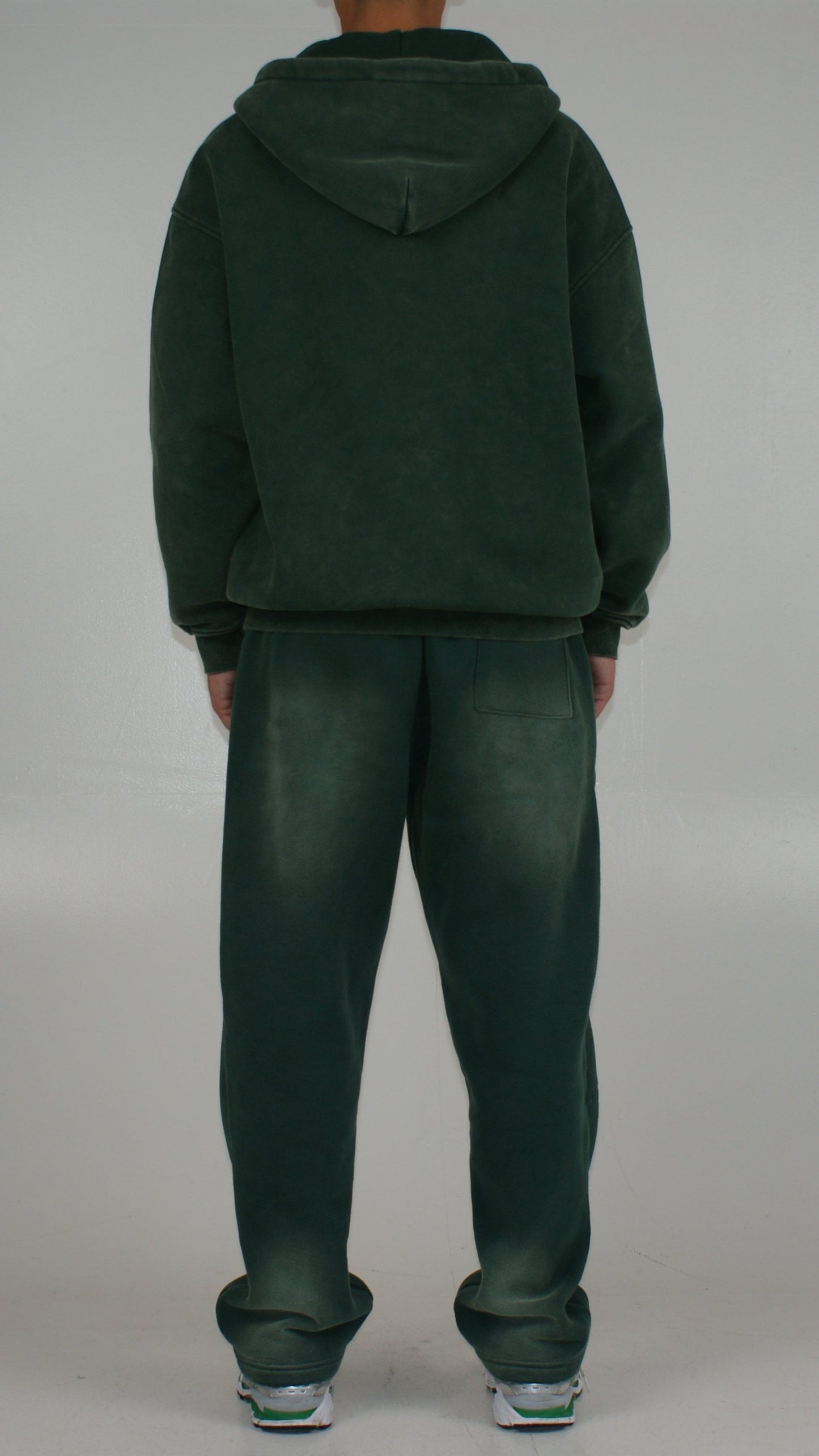 Washed Sweatpants Green