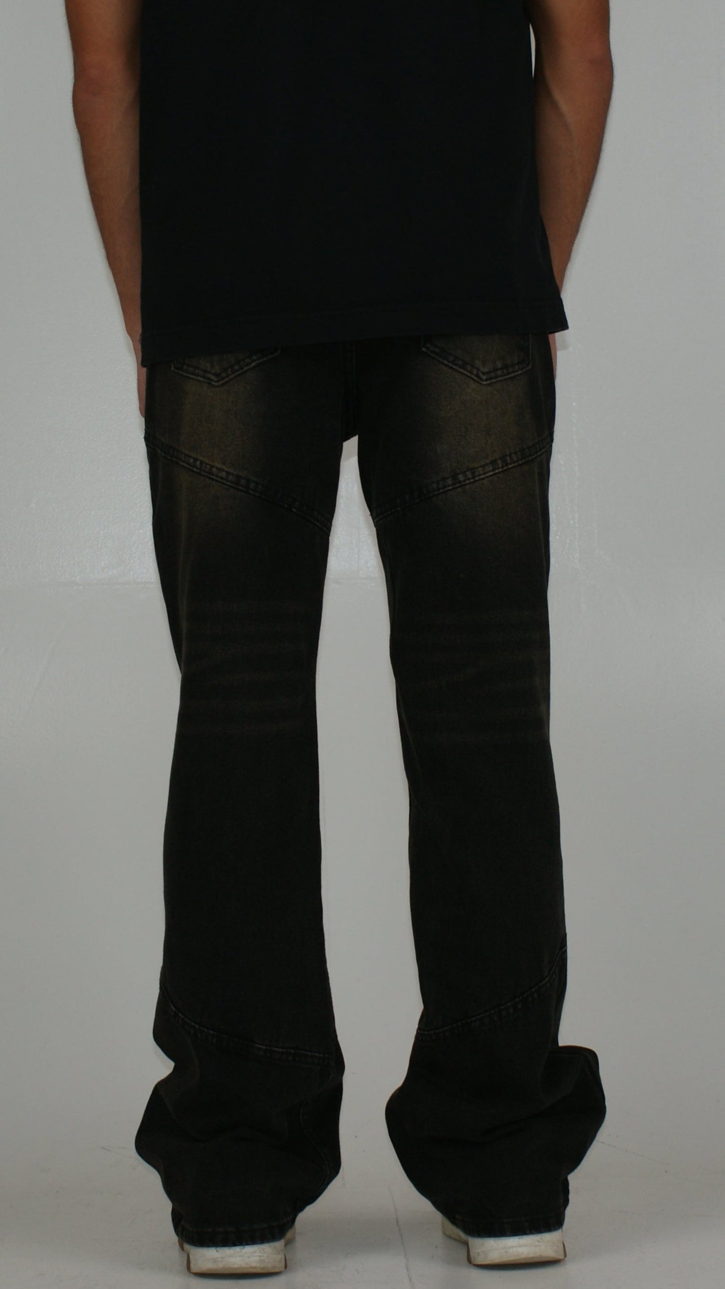 Flared Jeans Black