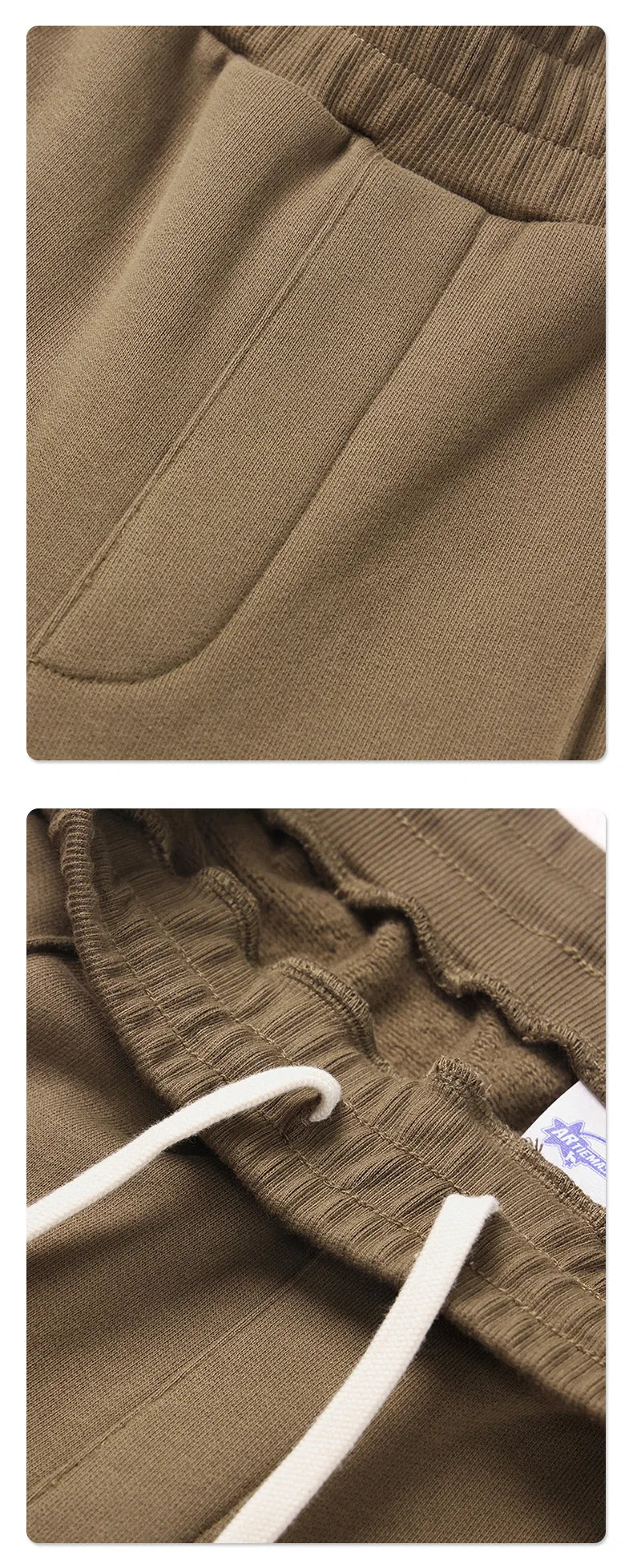 Brown Fleece sweatpants